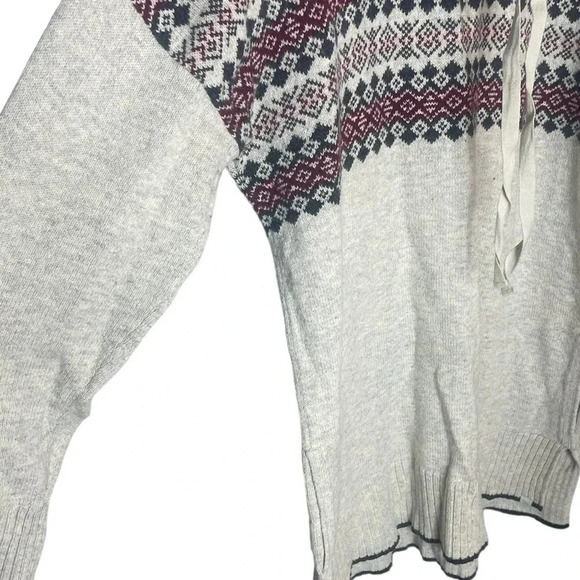 Eddie Bauer Women’s Printed Tunic Turtleneck Sweater Size Large - Picture 5 of 7